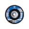Pferd 4-1/2" x 5/8-11 Thd. POLIFAN Flap Disc - CO-COOL SG STEELOX, Ceramic oxide, 60 Grit, Flat 62623 - alternate 3
